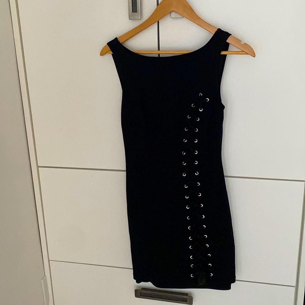 Knee length fitted dress